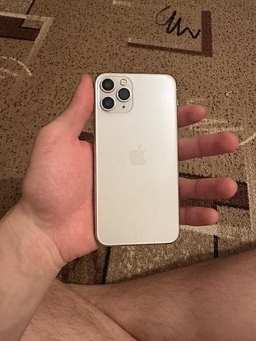 IPhone 11 Pro, Колдонулган, 64 ГБ, Ак, 100 %