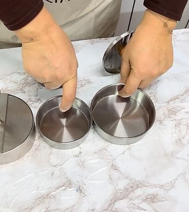 теста мишалка: Пресс для котлет и бургеров из нержавеющей стали - Изготовление — 4