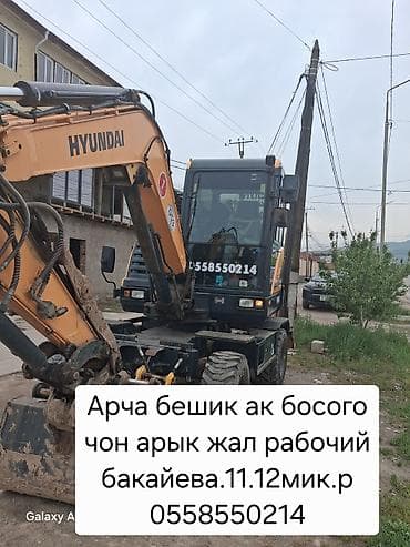 Экскаватор | Выкорчевывание пней, Траншеи, Котлованы