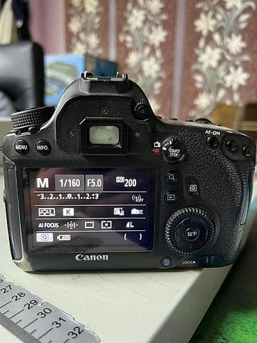 Техника жана электроника: Зеркальная камера Canon с полнокадровым байонетом EF + объектив Canon — 1