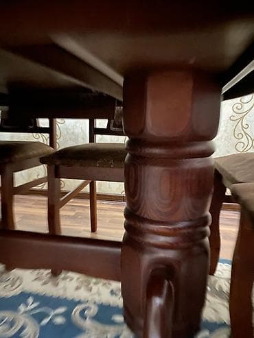 Кухонные столы: Кухонный стол, Прямоугольный, Раскладной — 3