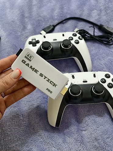 ps5 controller: Игровая приставка Game Stick Pro (комплект M15 Plus) с двумя — 8