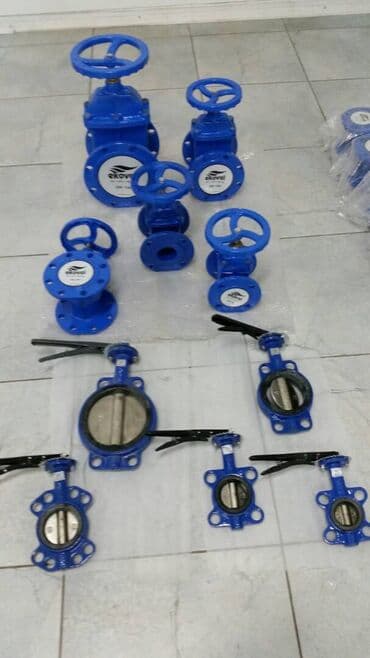 Задвижки с обрезным клином. Ду 50 - 3 000 сом Ду 65 - 4 000 сом