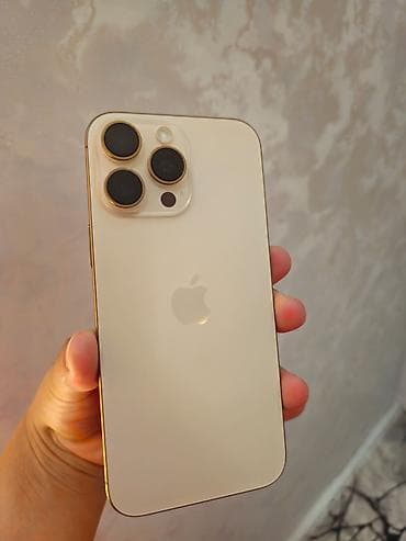 IPhone 16 Pro Max, Б/у, Золотой