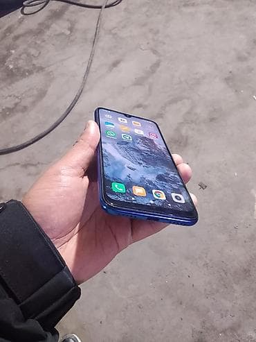 iphone 6 7: Redmi, Redmi Note 7, Б/у, 64 ГБ, цвет - Синий, 2 SIM — 2