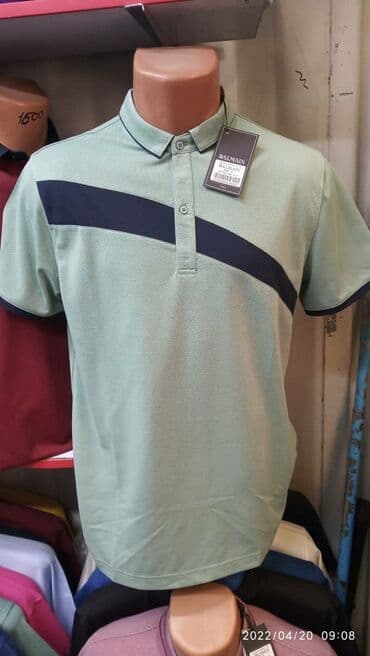 брендовая мужская одежда по низким ценам: Батник Футболка Теннисный оптом и в розницу — 11