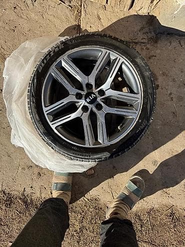 subaru legacy 2011: Колеса в сборе 225 / R 17, Б/у, Комплект, Литые, отверстий - 5 — 1