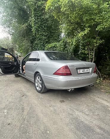 byd e9: Mercedes-Benz S-Class: 2001 г., 5 л, Автомат, Газ, Седан — 2