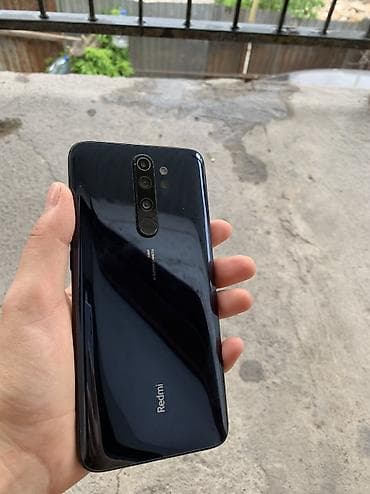 Redmi, Redmi Note 8 Pro, Б/у, 128 ГБ, цвет - Черный, 2 SIM