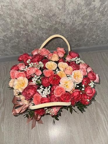 Үй жана бакча: Корзина пионовидных роз🌸
Свежие✨✨✨
Сегодня получила 
Время: 12:47 — 2
