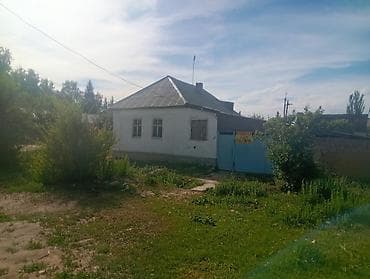 дом продаю жайылский район: Продаётся дом с двумя участками,на участке имеется молодой сад.Дом — 2