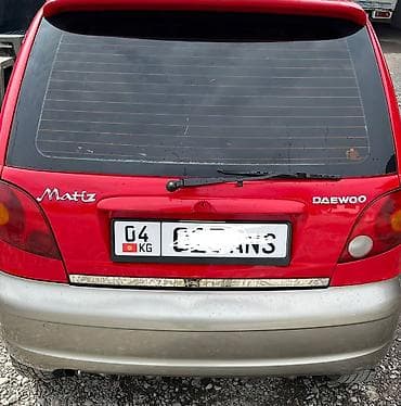 сиденья камри 55: Daewoo Matiz: 2004 г., Ручные, Бензин, Хэтчбэк — 3