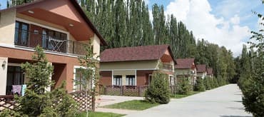 иссык ата санаторий цены: Коттедж расположен в пансионате "лазурный берег" на берегу озера — 1