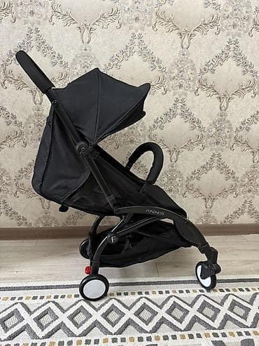 argus air: Прогулочная коляска-трость (компактная, складная), цвет черный — 1