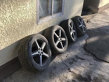 дискы: Колеса в сборе 155 / 55 / R 17, Зима, Б/у, Комплект, Литые, отверстий - 5 — 3