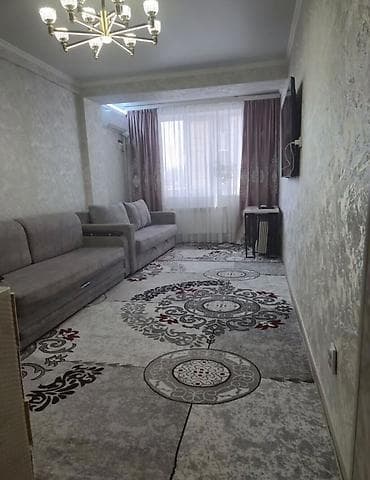 аламедин евроремонт: 2 комнаты, 66 м², Элитка, 5 этаж, Евроремонт — 2