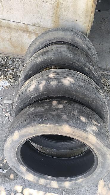 19: Шины 235 / 55 / R 19, Лето, Б/у, Комплект, Внедорожные (АТ/МТ), Корея, Hankook — 1