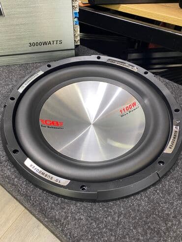 куплю усилитель: Сабвуфер в сборе! Новый! Всего за 10500 ! Динамик фирмы GB Усилитель — 3