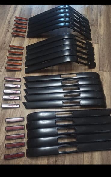 Авто запчасти новые на Мерседес бенз БМВ: Накладки на бампер Бмв е 34 Американ Люк . Комплект с катафотами 4500