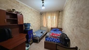 тыныстанова донецкая: 3 комнаты, 58 м², 5 мкр 104 серия, 3 этаж — 2