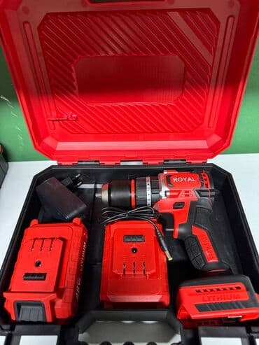 насадки для шуруповерта: Шуруповерт бесщёточный фирма: royal размер головки до 13mm два — 2