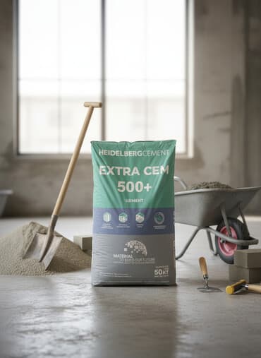 оптом тетради: Хайдельберг цемент, M-500, цвет - Серый, 50 кг/м³, Оптом — 1