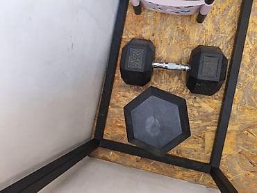 Гантели: Гантели гексагоны AJTY 22,5 кг - Пара шестигранных гантелей по 22,5 — 2