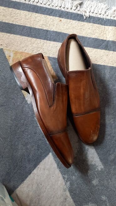 бу турция: Натуральная кожа и подошва кожаные производство Турция. Размер — 1