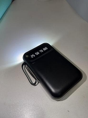 ufs 4: Универсальный внешний аккумулятор (Power Bank) с встроенными кабелями — 2