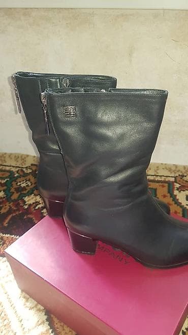 зимний обувь: Сапоги, 39, Givenchy, Б/у, цвет - Черный — 2