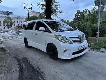 Toyota Vellfire: 2012 г., 2.4 л, Вариатор, Газ, Минивэн