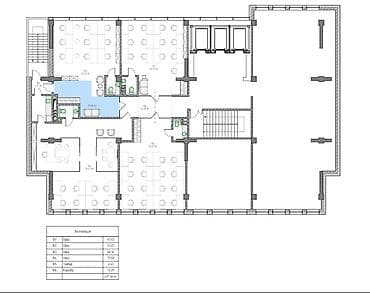 Кеңселерди ижаралоо, 44 м², Бизнес борборунда — 6