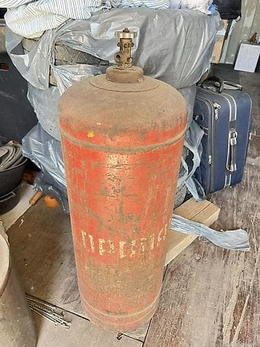 балон пропан: Бытовой газовый баллон, Наполнение: Пропан, Б/у, В розницу — 1