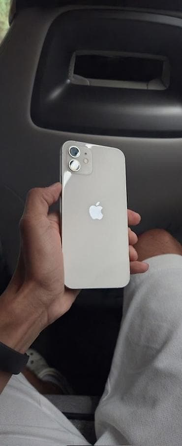IPhone 12, Б/у, 128 ГБ, Белый, 70 %