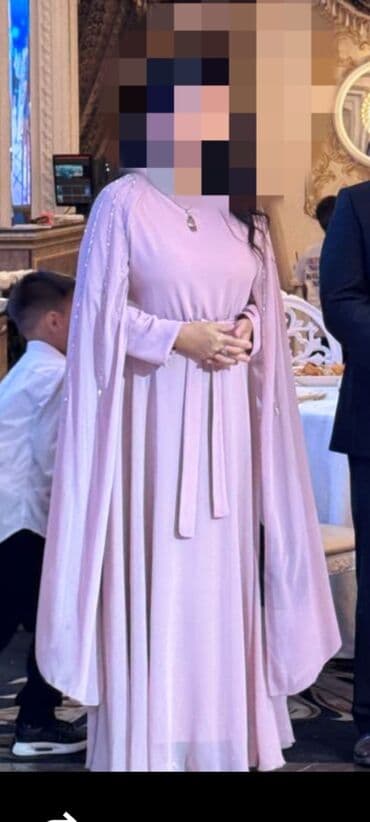 бордовое платье с кружевом: Вечернее платье, Пышное, Длинная модель, С рукавами, Шлейф, Камни, 3XL — 2