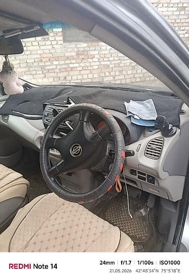 geely coolray 2025: Nissan Almera Tino: 2001 г., 1.8 л, Автомат, Газ — 4