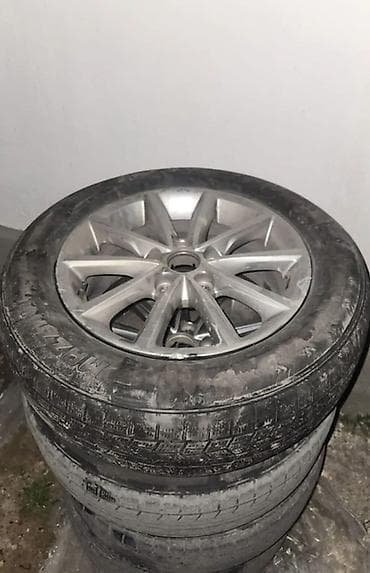 Колеса в сборе 205 / 65 / R 16, Лето, Б/у, Литые, отверстий - 5