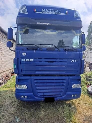 мото фаркоп: Тягач, DAF, 2011 г., Шторный — 2