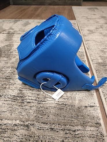 Шлемы: Шлем боксерский WESING Оригинал (синего цвета) размер: s -m - — 3