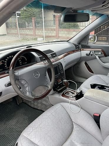 Mercedes-Benz S-Class: 2001 г., 5 л, Автомат, Бензин, Седан — 9