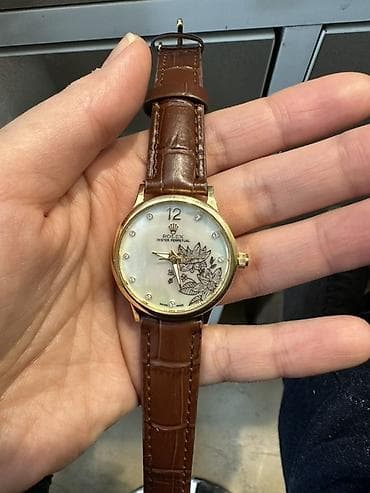 Классические часы часы, Rolex, Золото, Швейцария, Женские