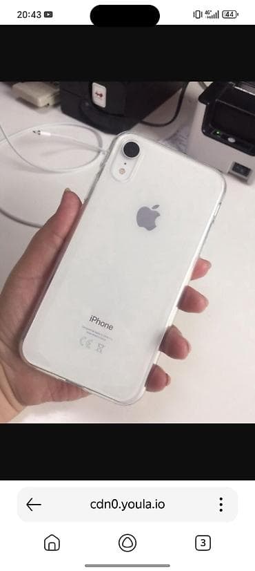 аифон xr: IPhone XR, белый цвет. Характеристики и особенности: - Корпус — 3