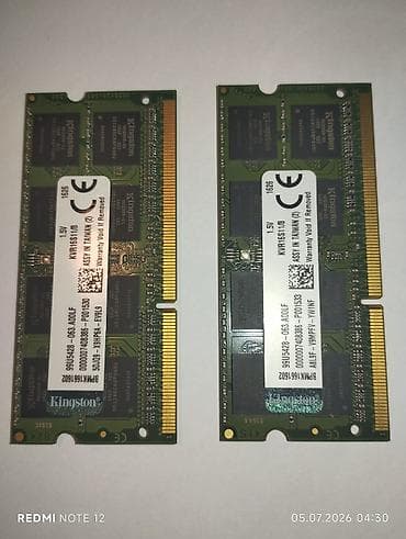 Модули оперативной памяти Kingston SO-DIMM для ноутбуков - Тип: DDR3 at lalafo.kg Модули оперативной памяти Kingston SO-DIMM для ноутбуков - Тип: DDR3