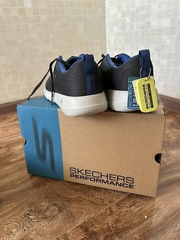 кроссовки скейчерс мужские: Мужские кроссовки, 40, Skechers Performance, Новый, цвет - Серый, Самовывоз — 6