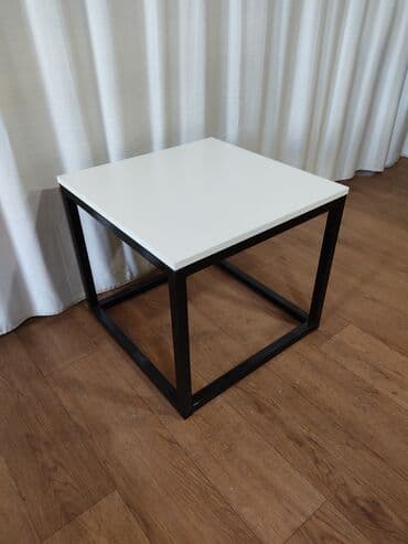 купить офисный стол бу: Столик журнальный в стиле лофт 50х50х45

Эмерек 312
Мебель 
Стол
Лофт — 1