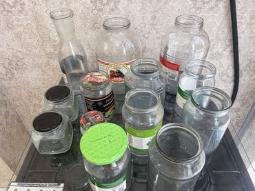 прием стекляных бутылок: Банки, Б/у, Платная доставка, Самовывоз — 1