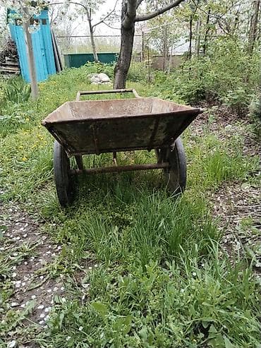 нержовейка: Садово-строительная тачка и тележка, Стальная, Двухколесная — 2