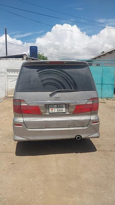 семиместный авто: Toyota Alphard: 2004 г., 3 л, Автомат, Газ, Минивэн — 4