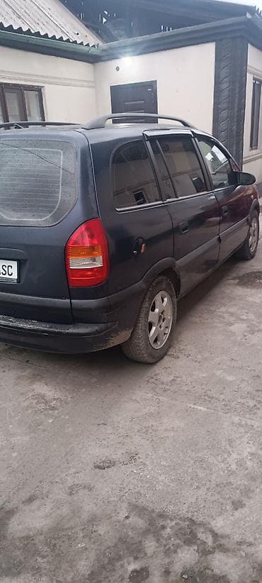 Транспорт: Opel Zafira: 2003 г., 1.8 л, Кол менен иштөөчү, Бензин, Вэн/Минивэн — 6
