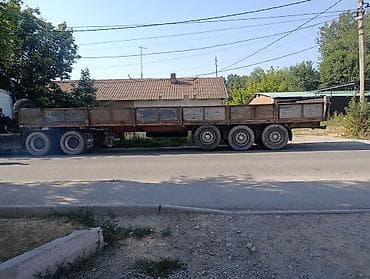 жесткий буксир: Прицеп, Mercedes-Benz, Бортовой, Б/у — 1